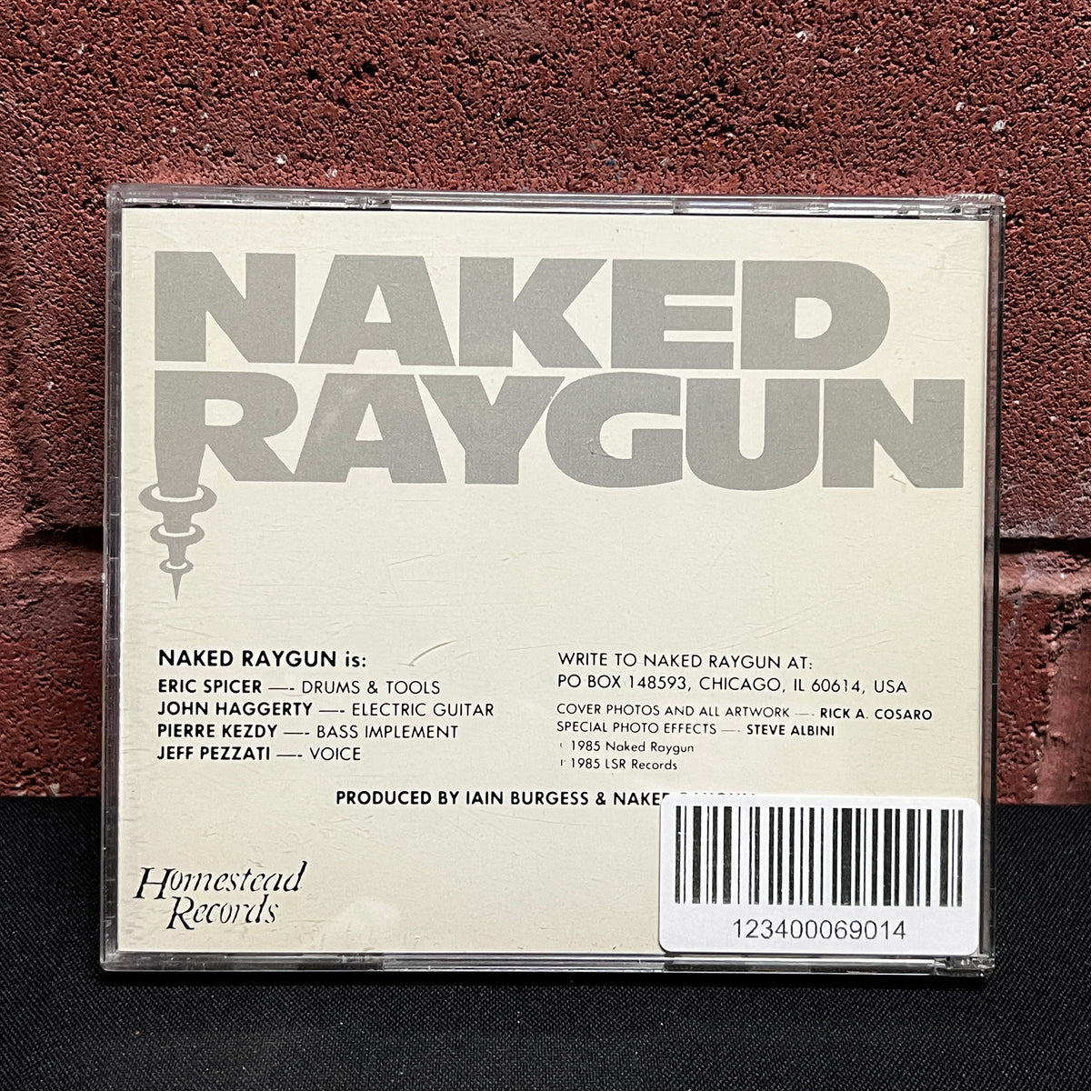 Used CD: Naked Raygun "All Rise" CD