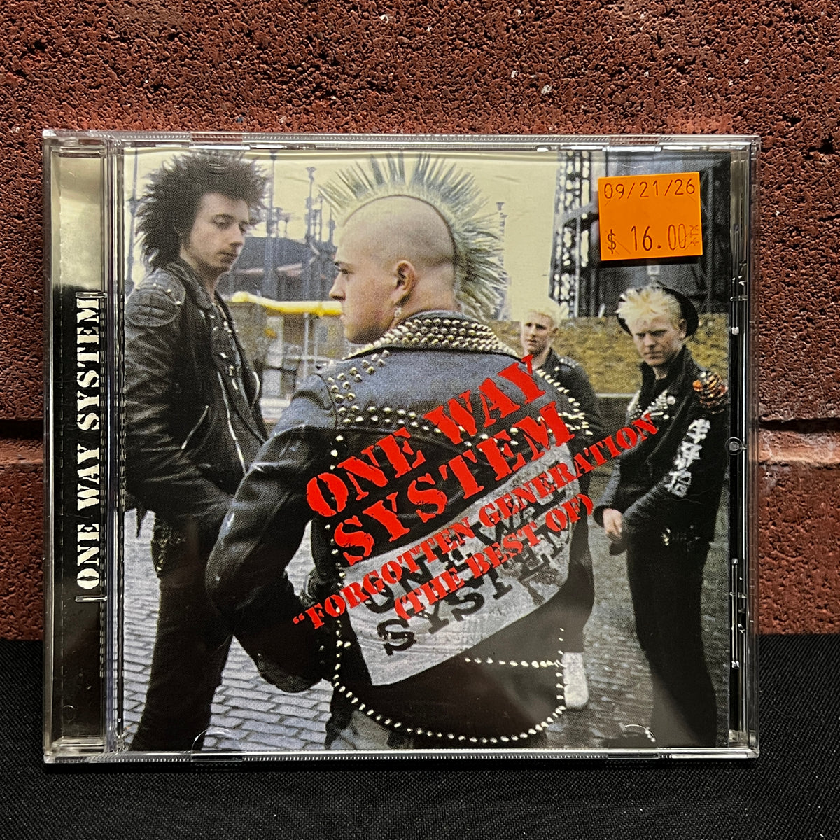Used CD: One Way System "Forgotten Generation (The Best Of)" CD