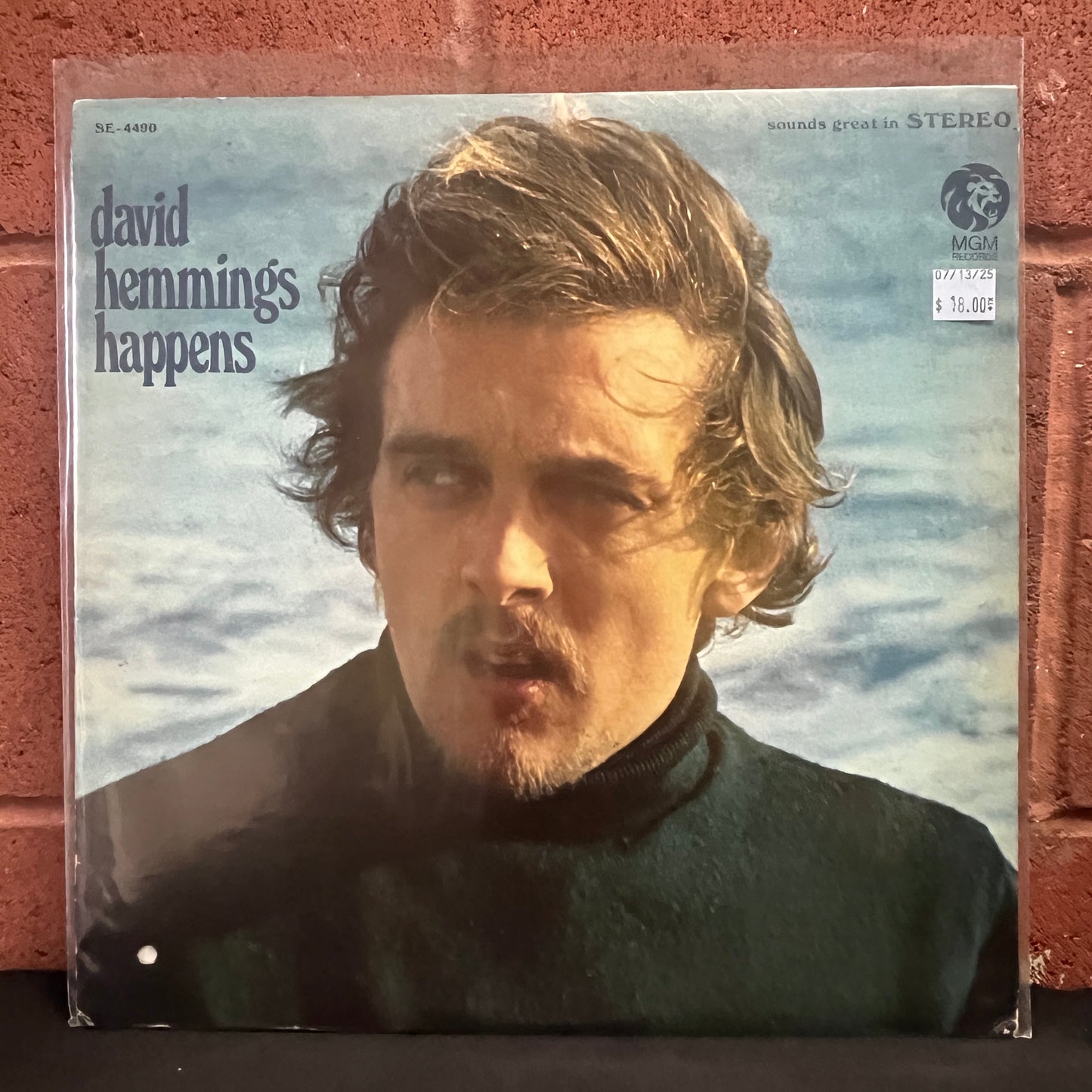 Used Vinyl: David Hemmings "Happens" LP