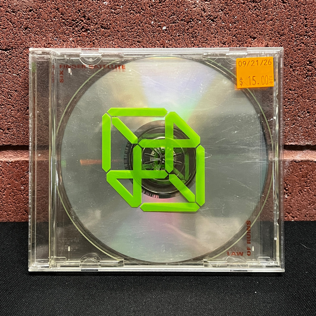 Used CD: Six Finger Satellite "Law Of Ruins" CD