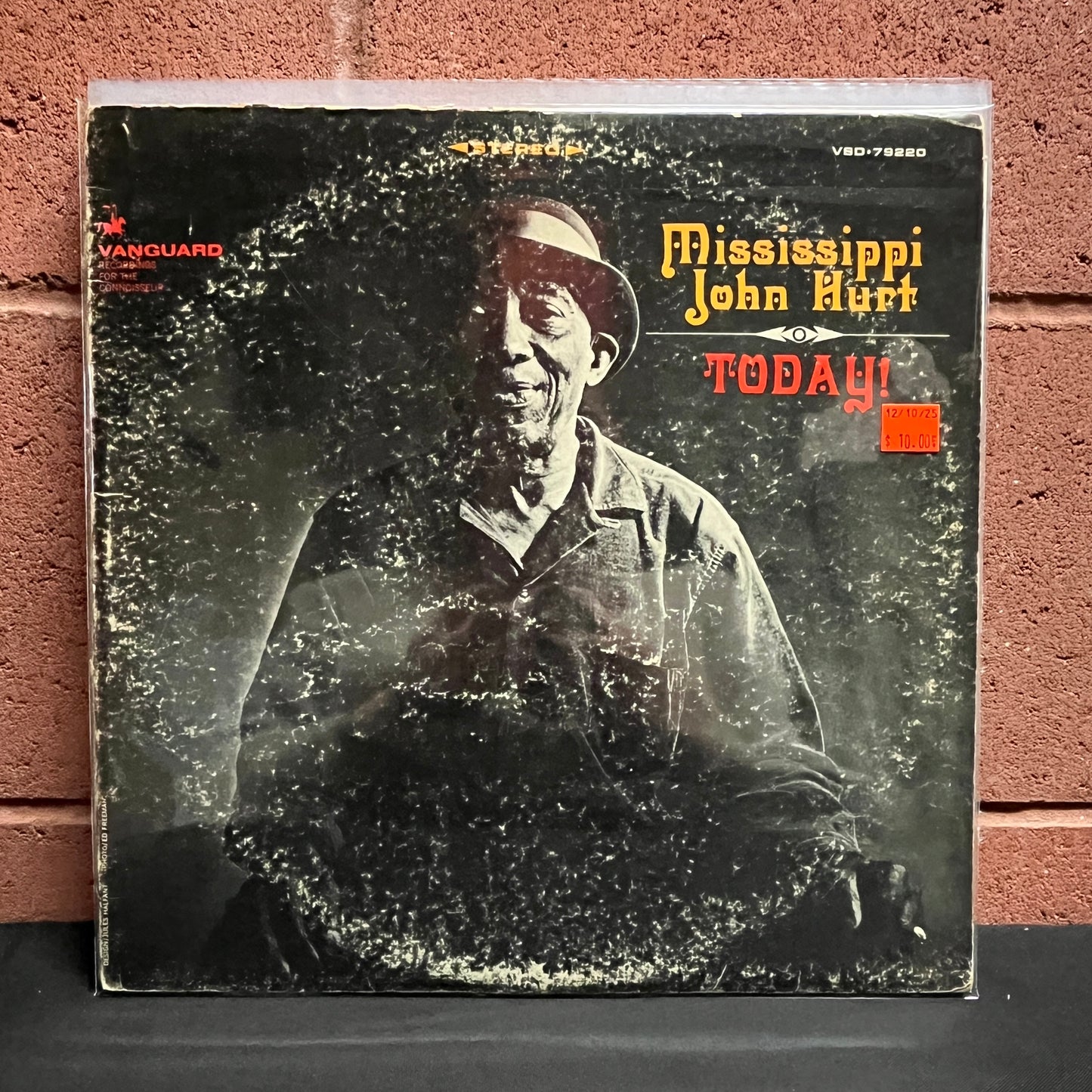 Used Vinyl: Mississippi John Hurt "Today!" LP (1966 Stereo pressing)