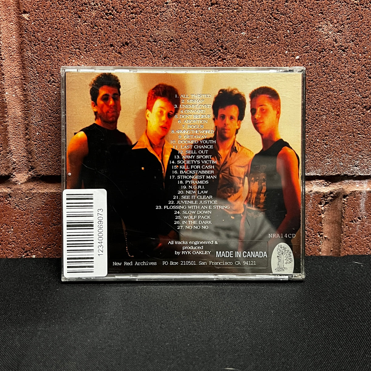 Used CD: Kraut "Complete Studio Recordings 1981-1986" CD