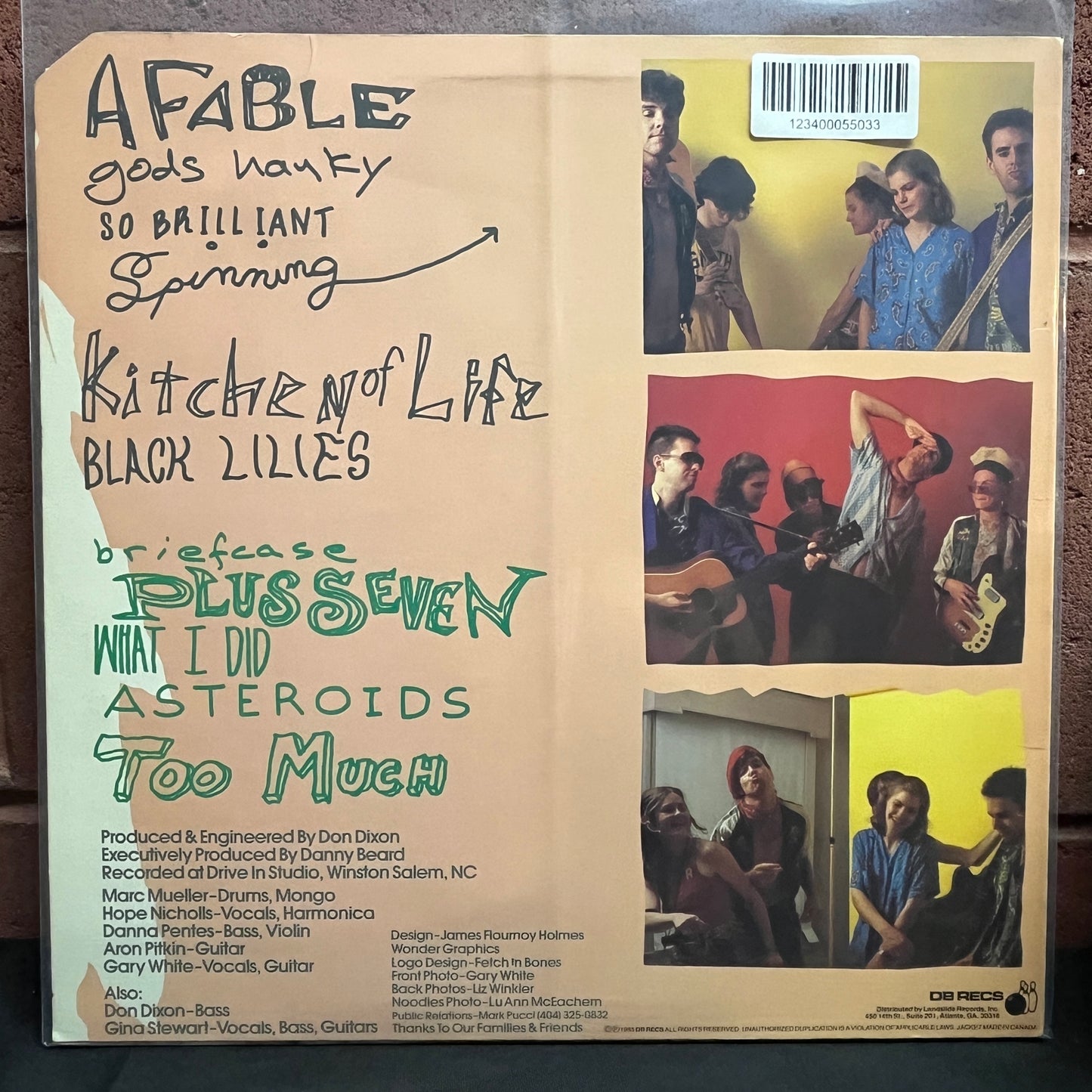 Used Vinyl: Fetchin Bones "Cabin Flounder" LP (1985 Promo copy with promo letter)