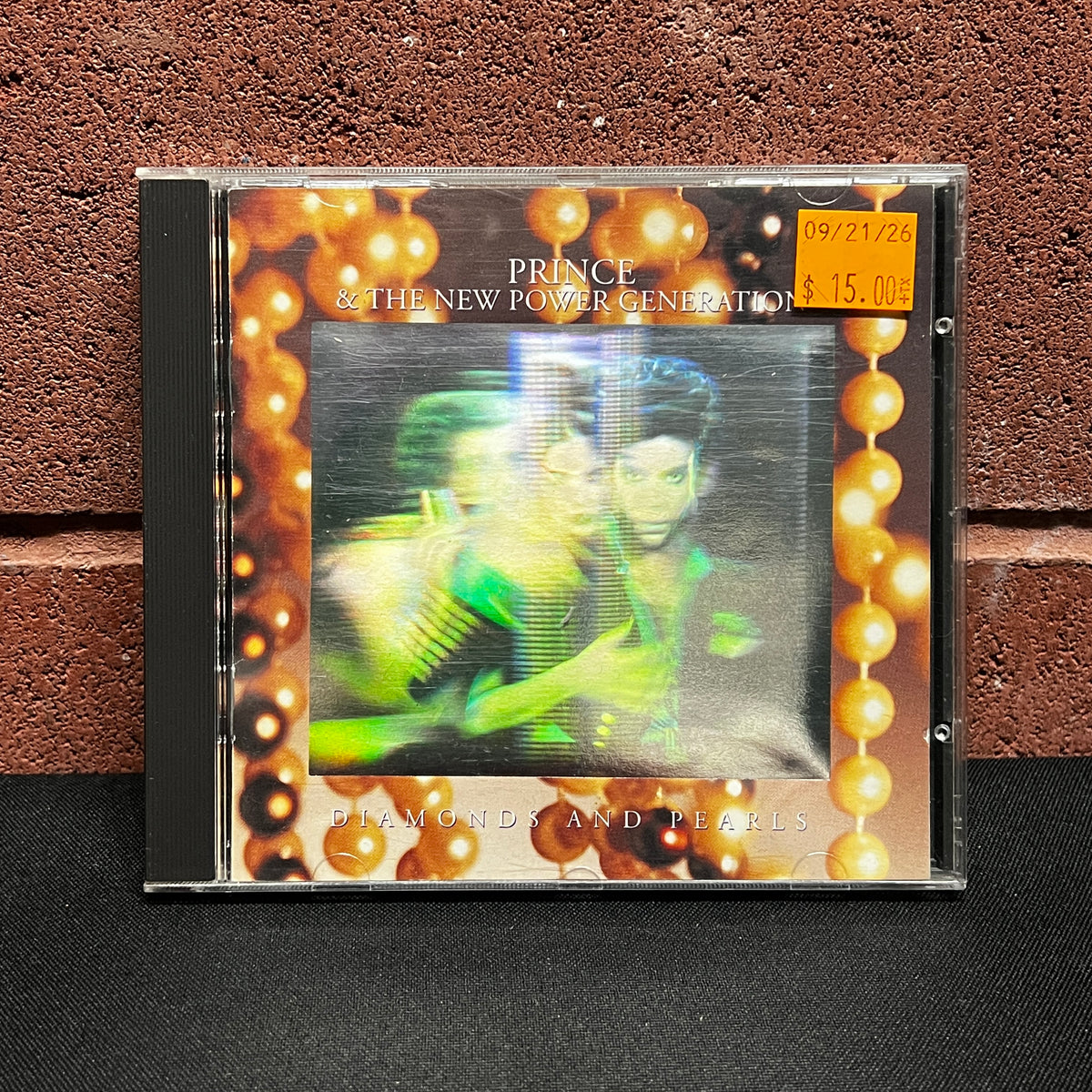 Used CD: Prince & The New Power Generation "Diamonds And Pearls" CD (EU Press Hologram Cover)