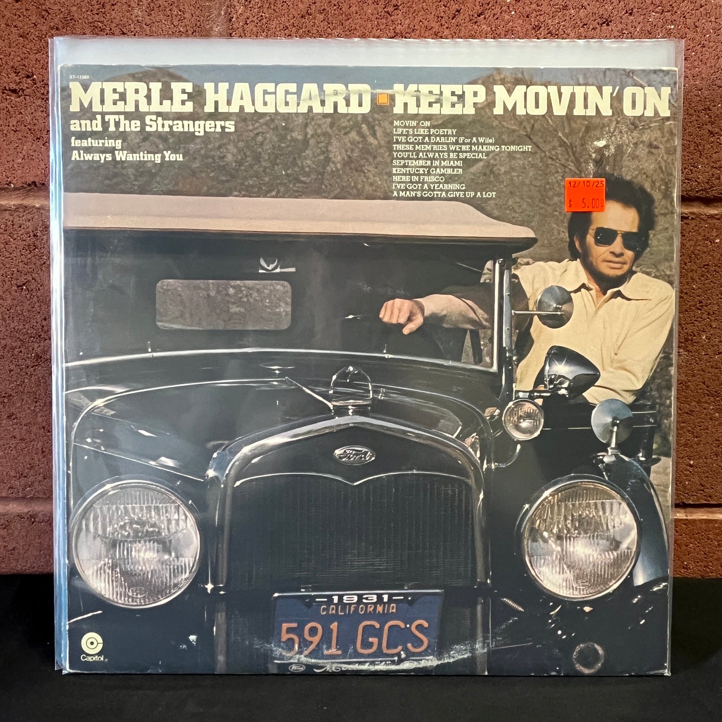 Used Vinyl: Merle Haggard "Keep Movin' On" LP