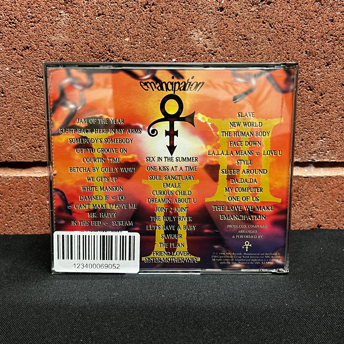 Used CD: Prince as The Artist (Formerly Known As Prince) "Emancipation" 3xCD