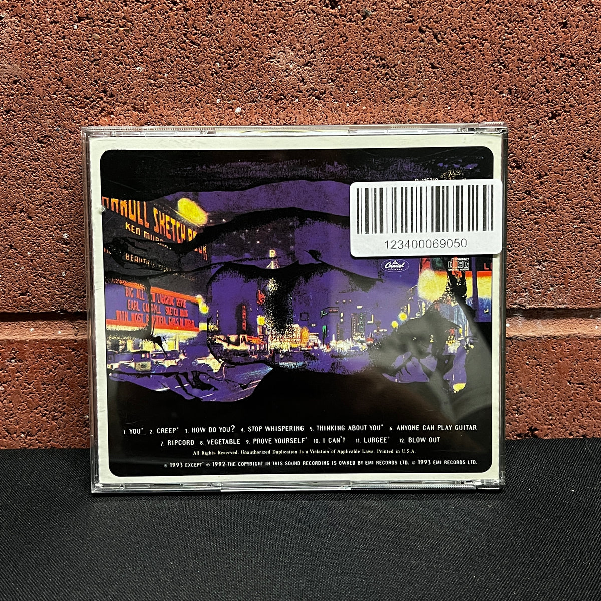 Used CD: Radiohead "Pablo Honey" CD (Sonopress Club Edition)