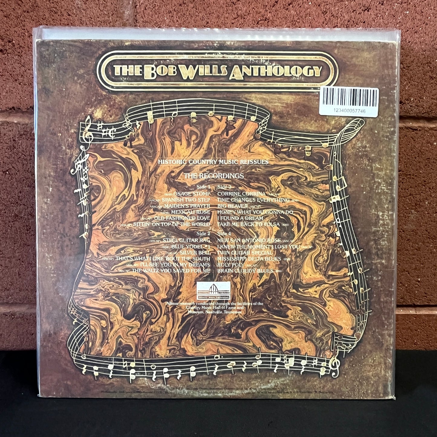 Used Vinyl: Bob Wills And His Texas Playboys "The Bob Wills ANthology" 2xLP