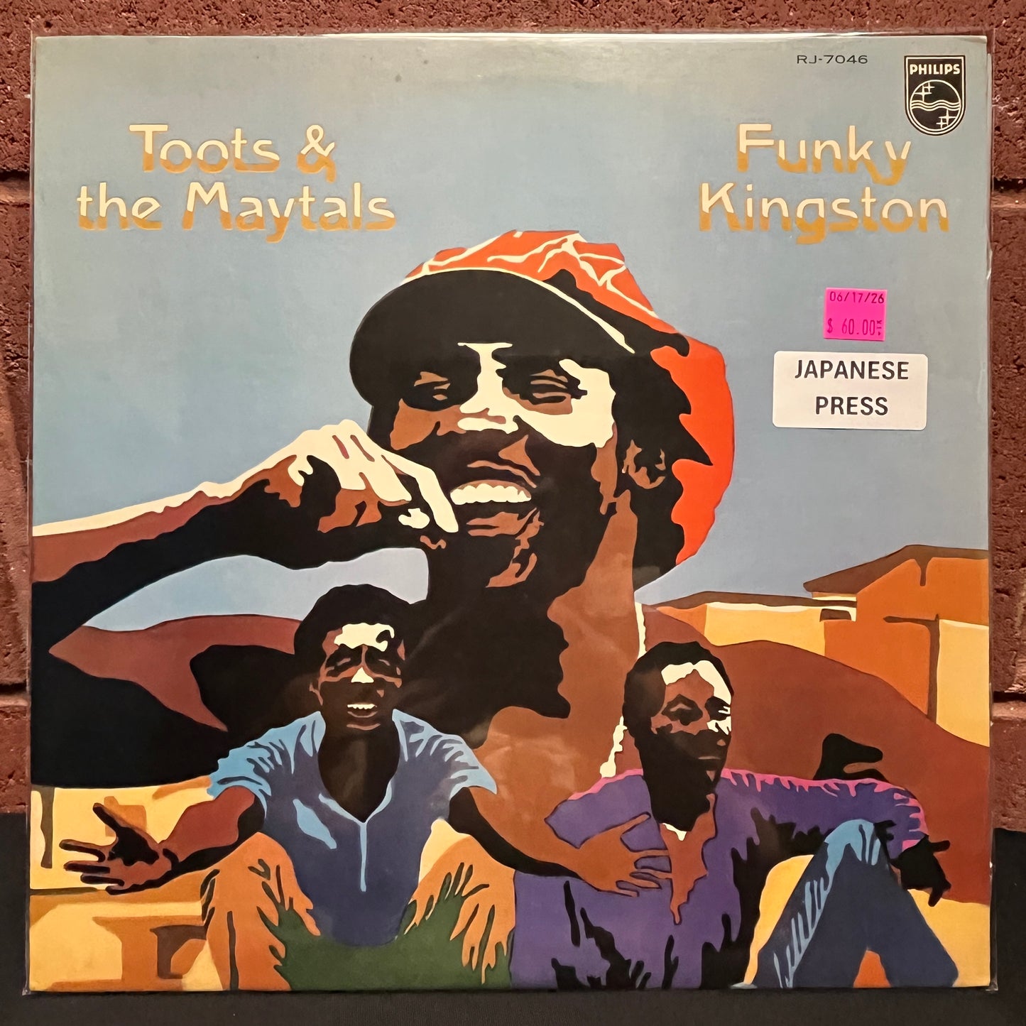 Used Vinyl: Toots and The Maytals "Funky Kingston" LP (1975 Japanese Issue)