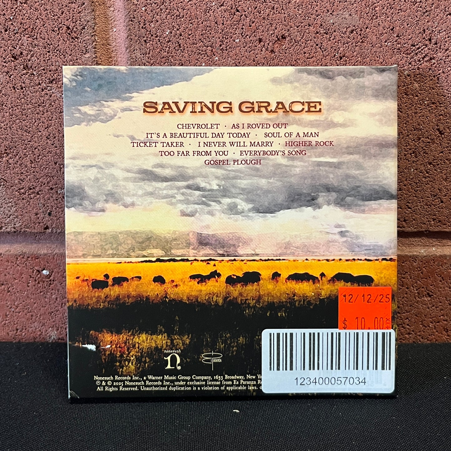 Used CD: Robert Plant "Saving Grace" CD