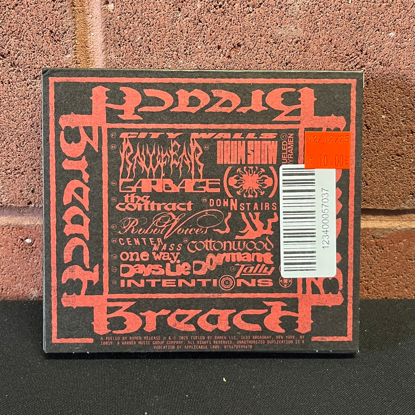 Used CD: Twenty One Pilots "Breach" CD