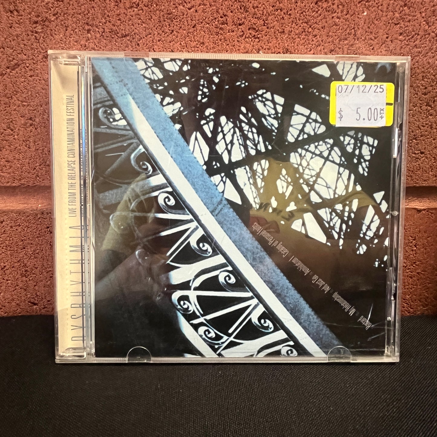 Used CD: Dysrhythmia ‎"Live From The Relapse Contamination Festival" CD