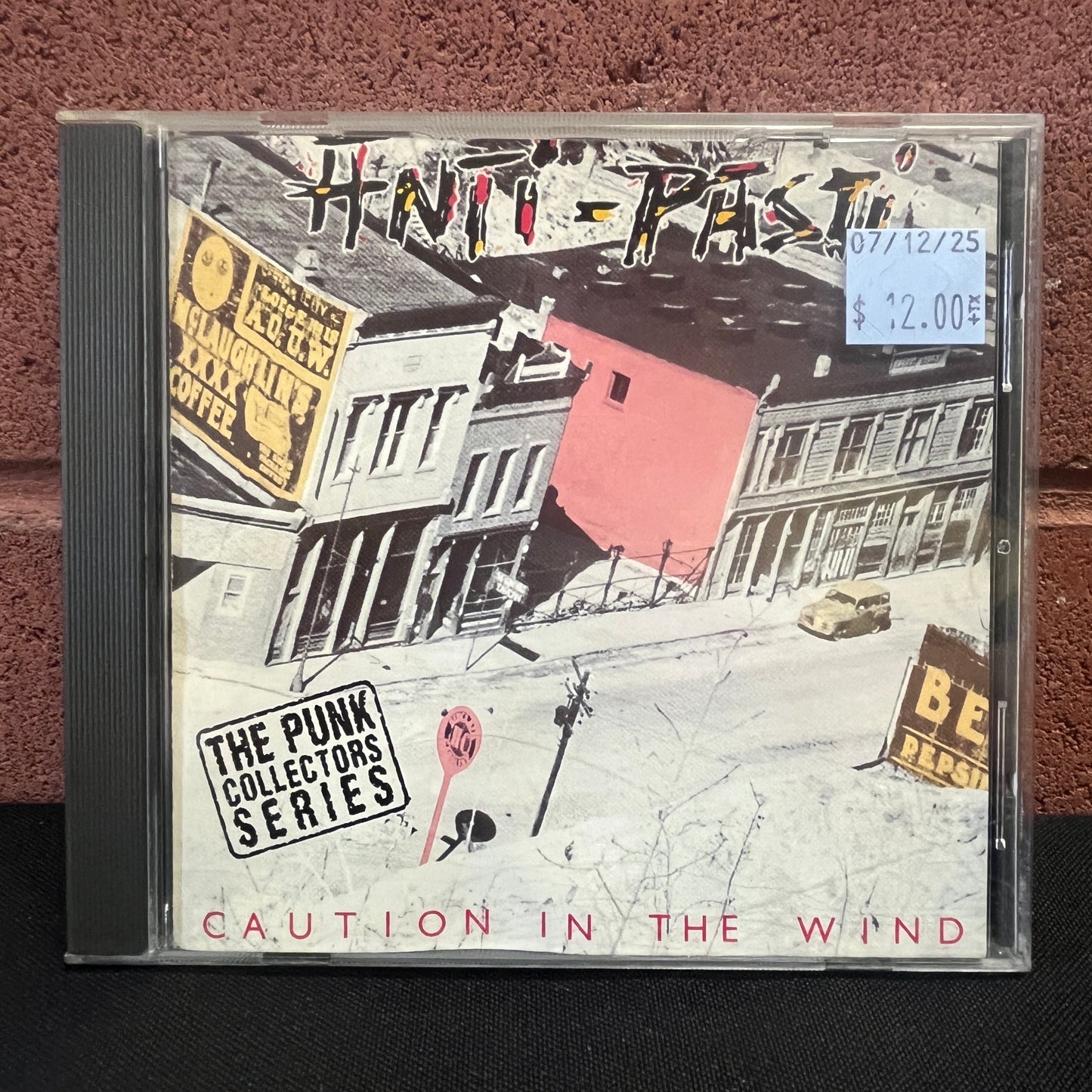 Used CD: Anti-Pasti "Caution Into The Wind" CD