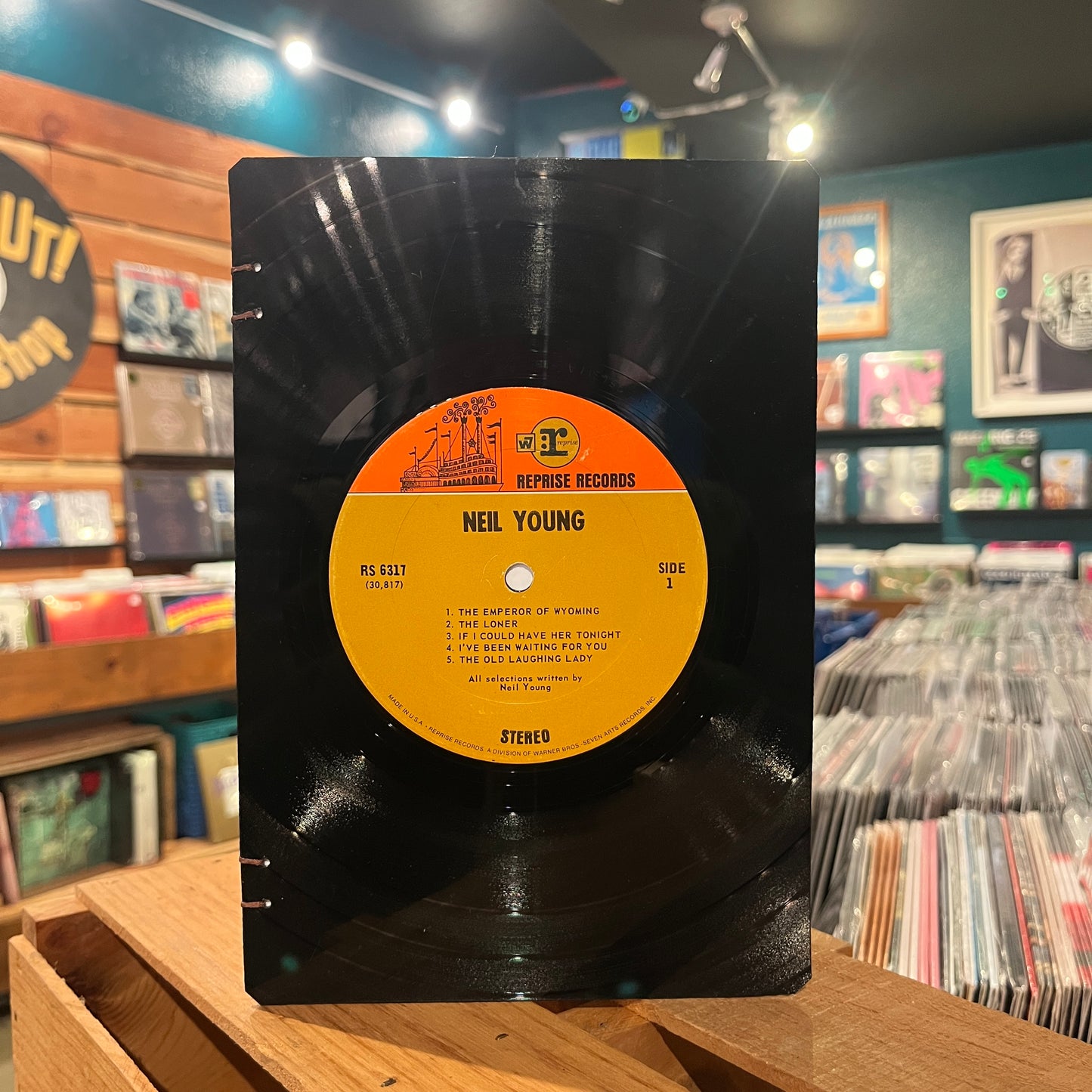 Neil Young Recycled Vinyl Journal
