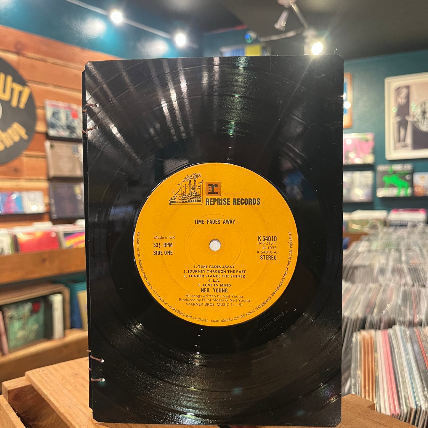 Neil Young Recycled Vinyl Journal