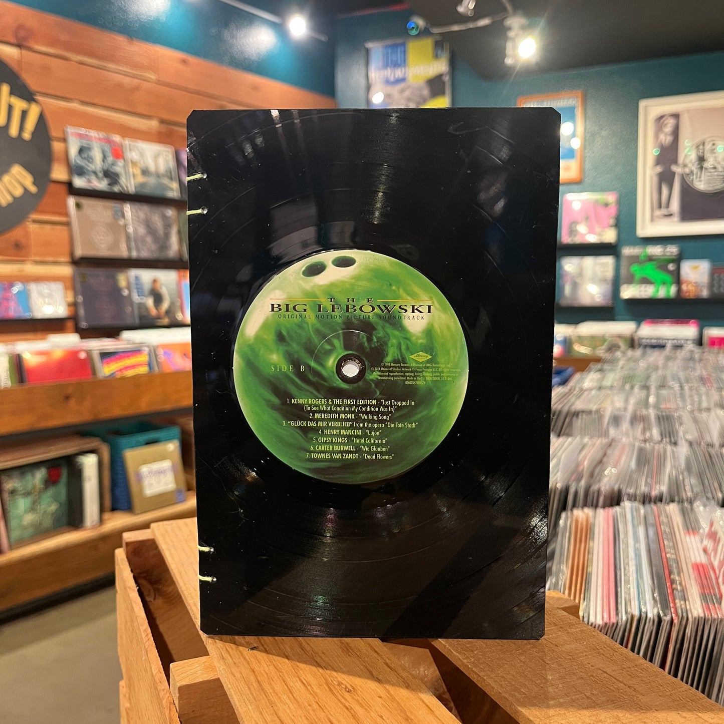 The Big Lebowski Recycled Vinyl Journal