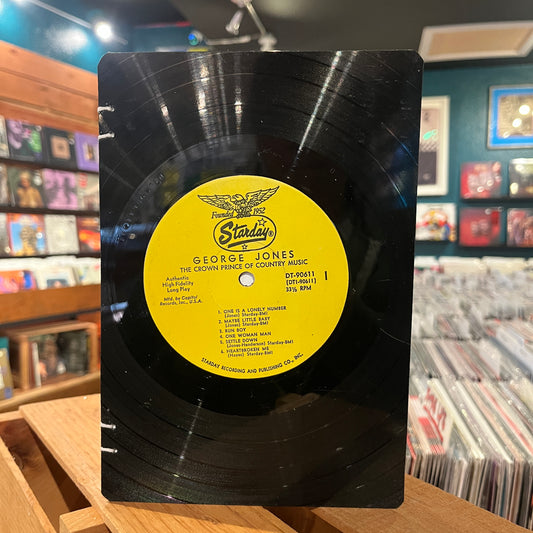 George Jones / Marty Robbins Recycled Vinyl Journal