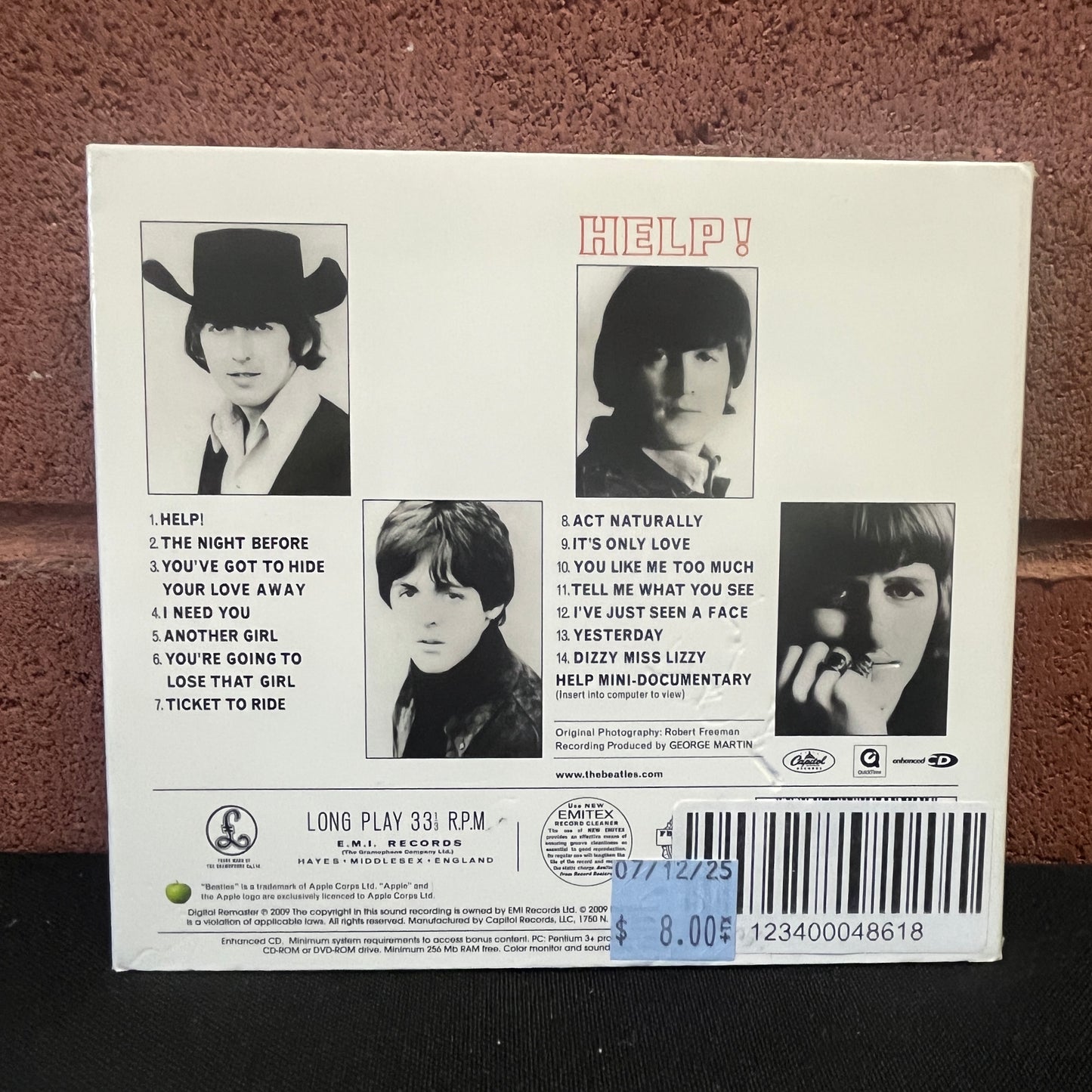 Used CD: The Beatles "Help!" CD