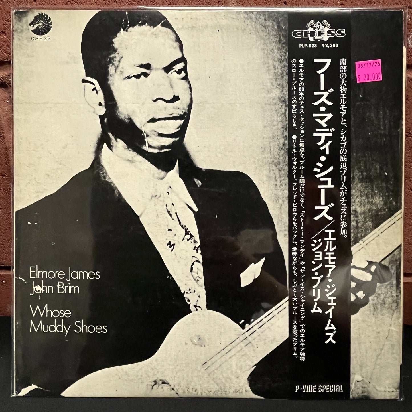 Used Vinyl: Elmore James and John Brim "Whose Muddy Shoes" LP (1983 Japanese Issue)