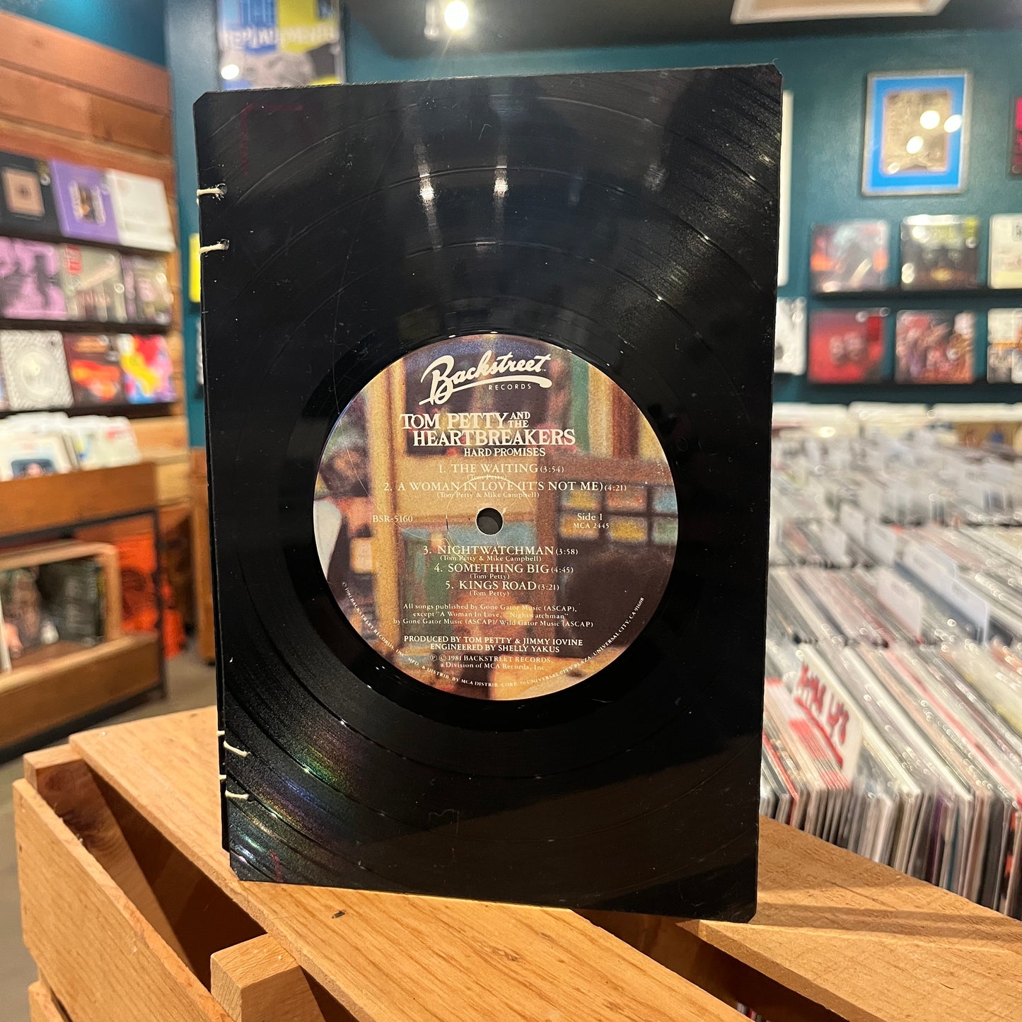 Tom Petty Recycled Vinyl Journal