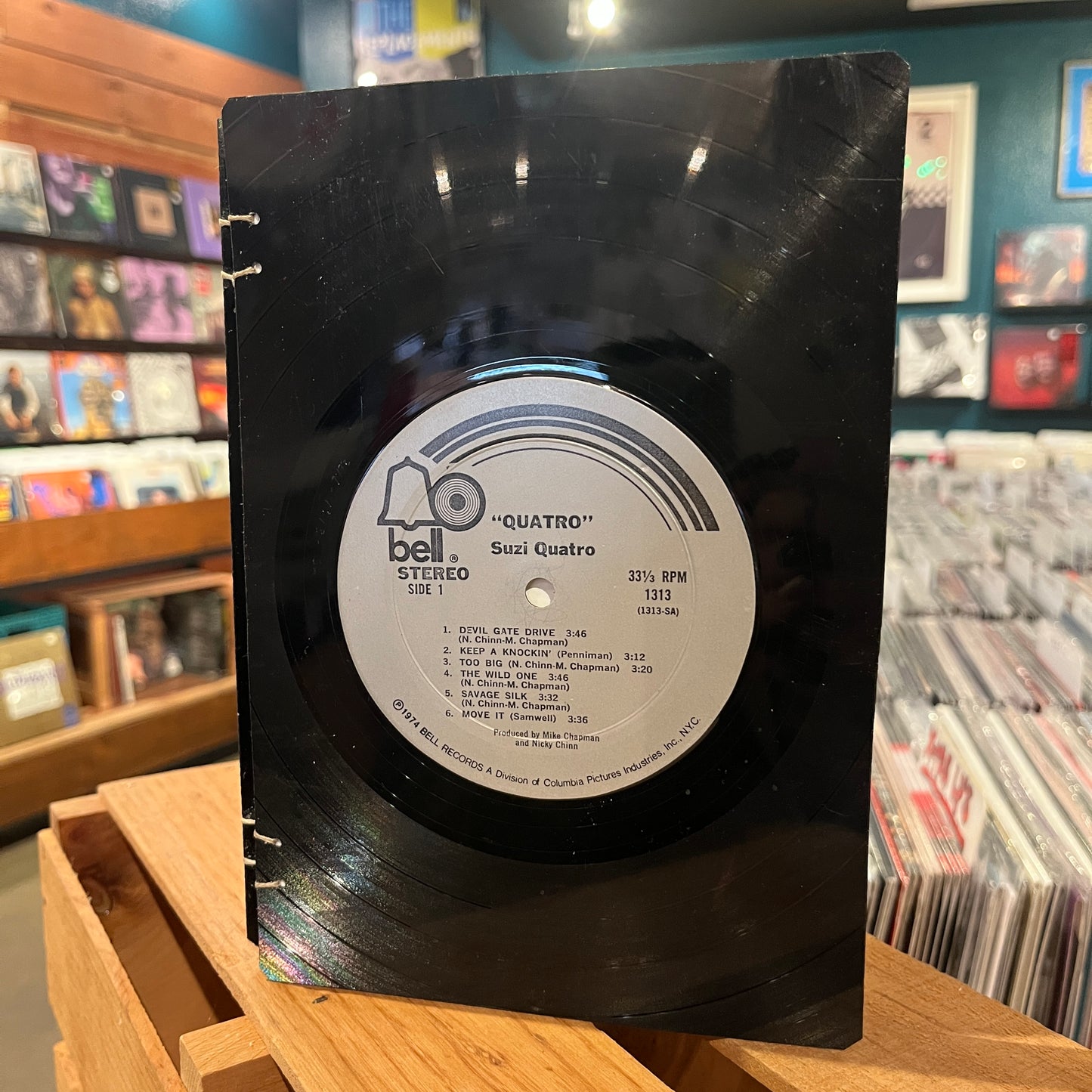 Suzi Quatro / Sweet Recycled Vinyl Journal