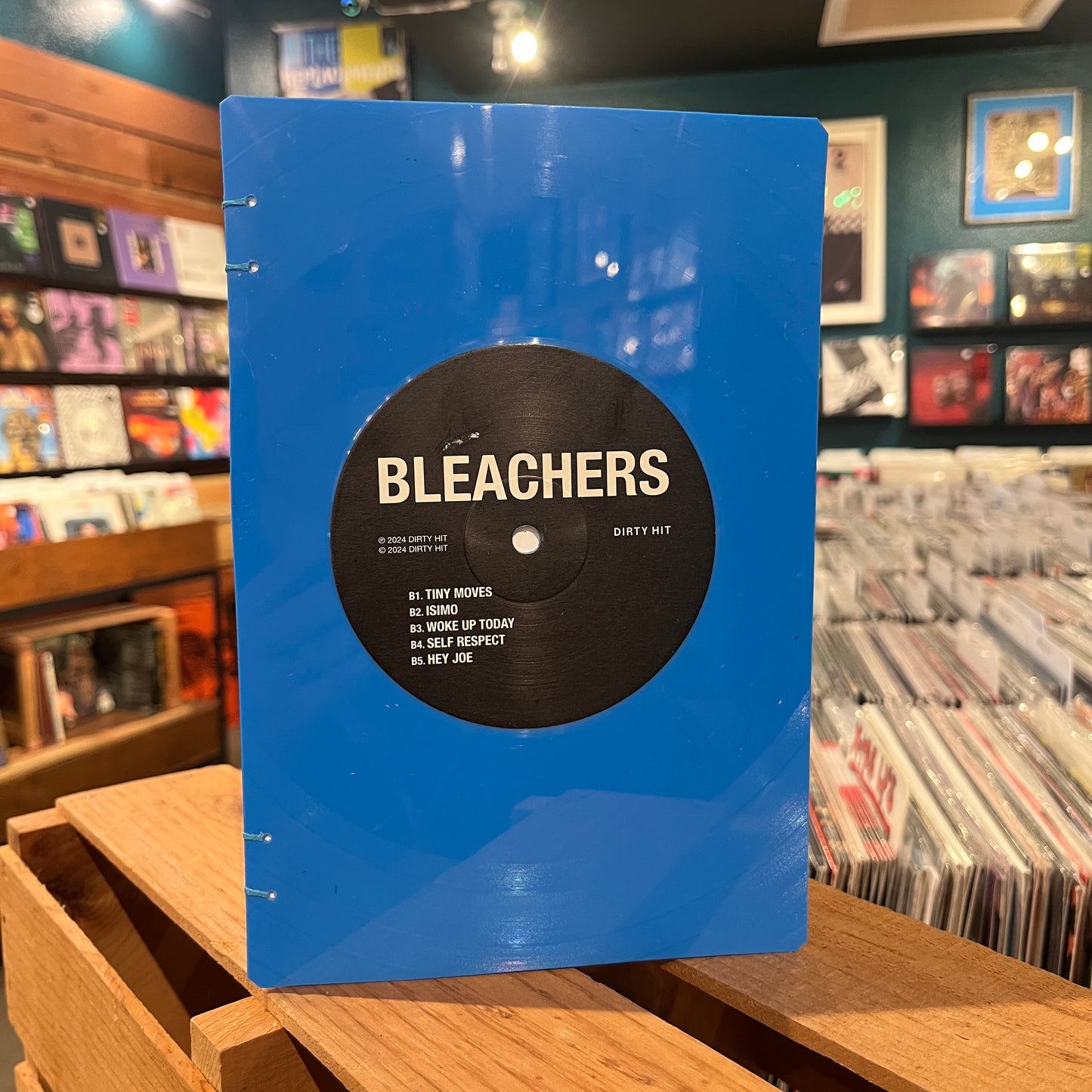 Bleachers Recycled Vinyl Journal