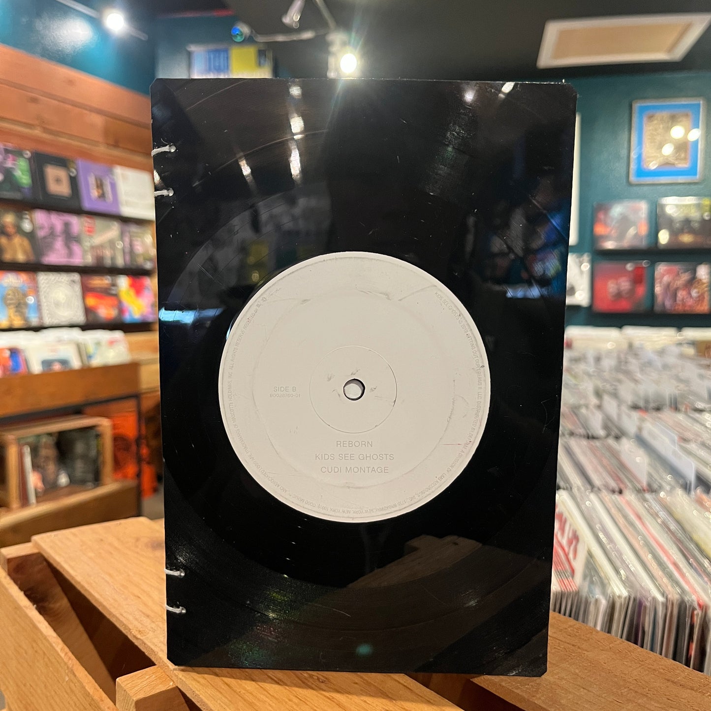 Kids See Ghosts Recycled Vinyl Journal