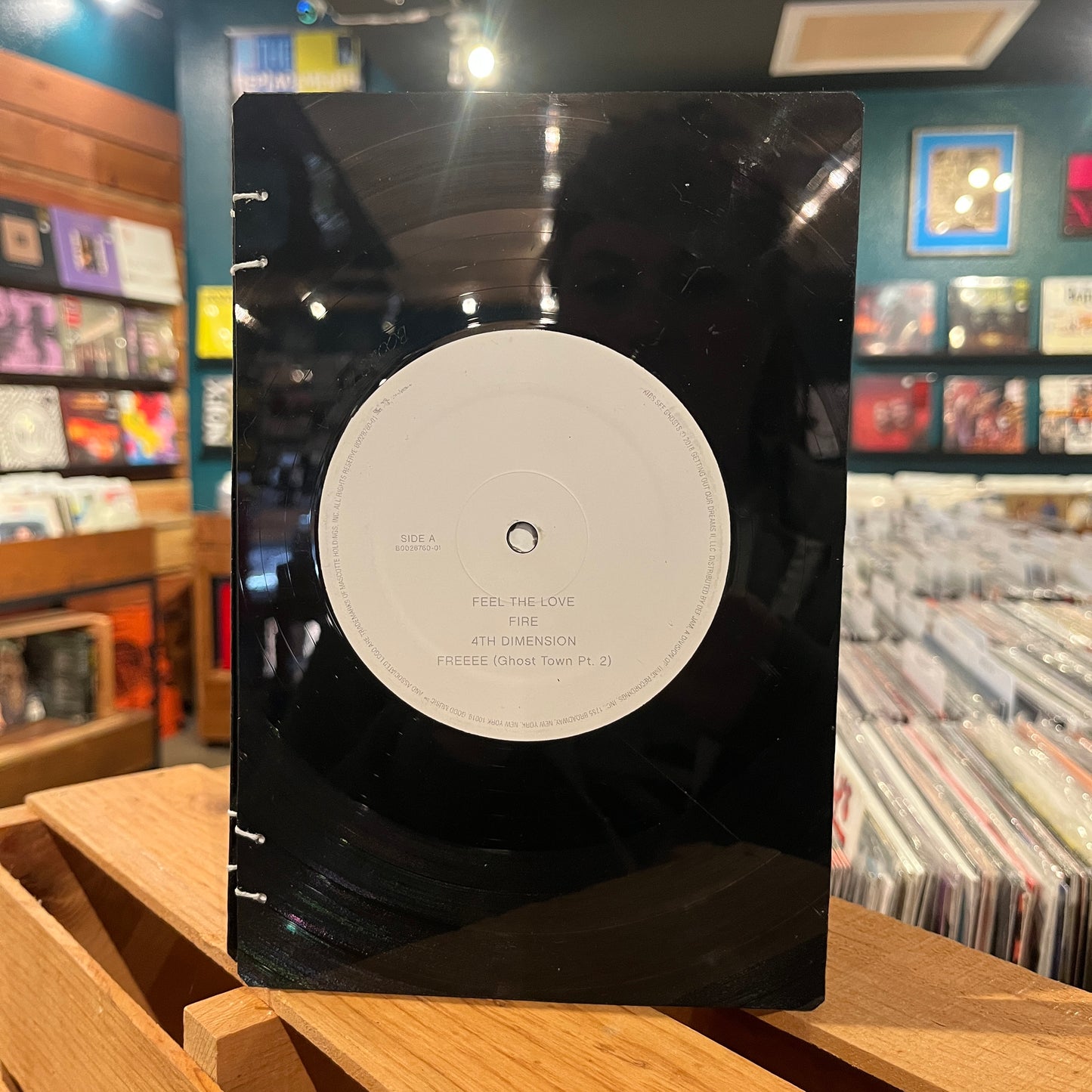 Kids See Ghosts Recycled Vinyl Journal