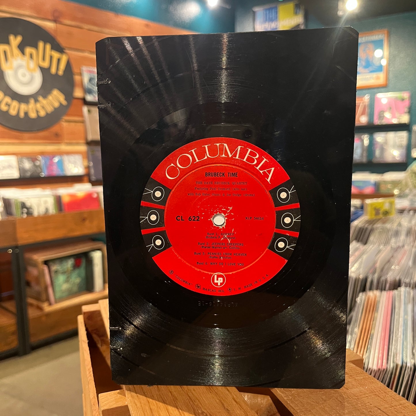 Dave Brubeck Quartet Recycled Vinyl Journal