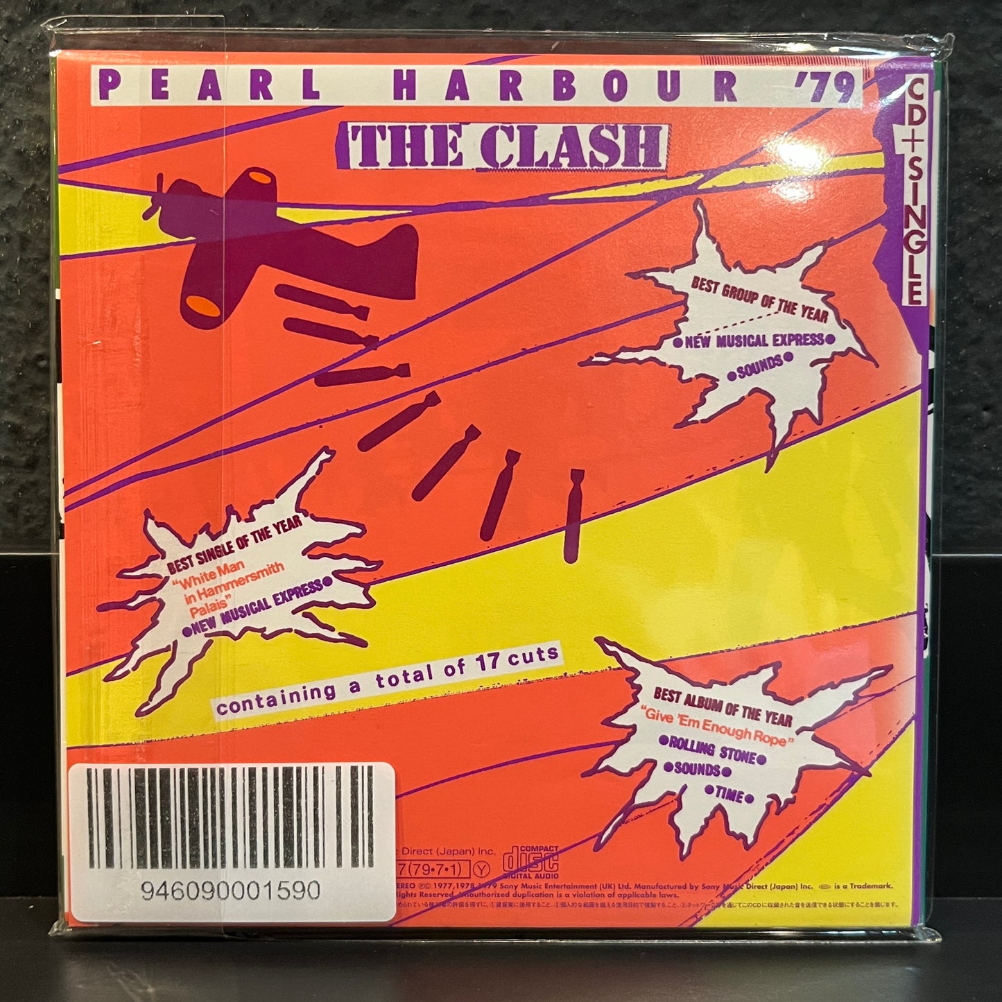 Used CD: The Clash "Pearl Harbour '79" CD + Mini CD (2004 Japanese Mini Album Replica)