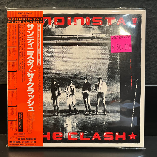 Used CD: The Clash "Sandinista!" 3xCD (2004 Japanese Mini Album Replica)