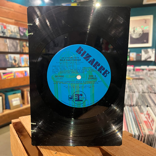 Wild Man Fischer Recycled Vinyl Journal