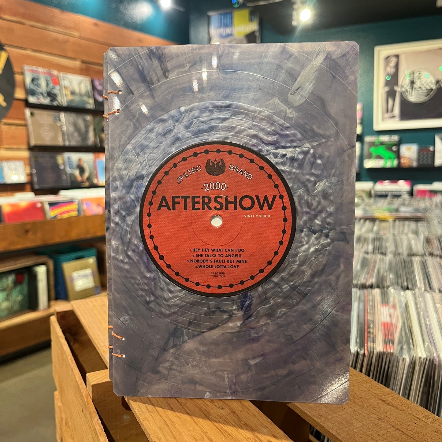 Jimmy Page & The Black Crowes Recycled Vinyl Journal