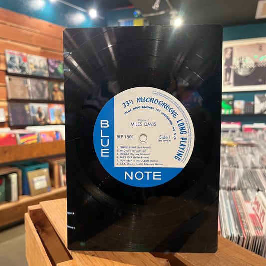 Miles Davis Recycled Vinyl Journal