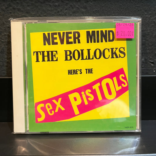 Used CD: Sex Pistols "Never Mind The Bollocks Here's The Sex Pistols" CD (1995 Japanese Press)