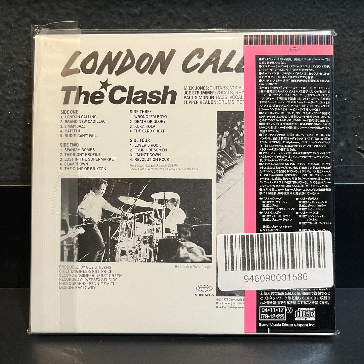Used CD: The Clash "London Calling" 2xCD (2004 Japanese Mini Album Replica)