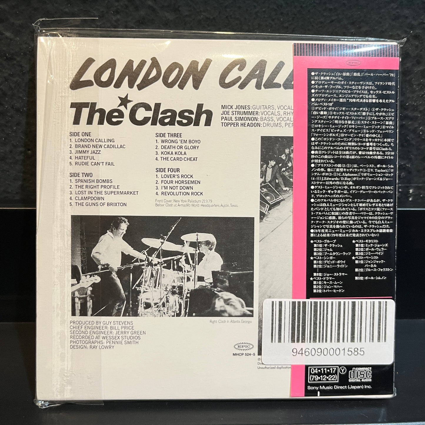 Used CD: The Clash "London Calling" 2xCD (2004 Japanese Mini Album Replica)