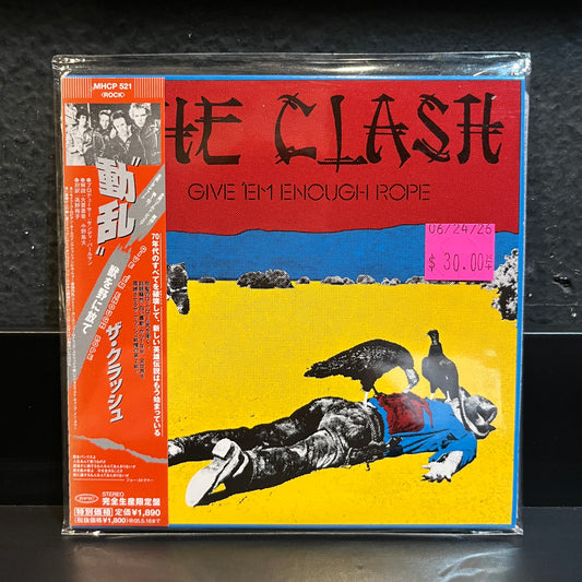 Used CD: The Clash "Give 'Em Enough Rope" CD (2004 Japanese Mini Album Replica)
