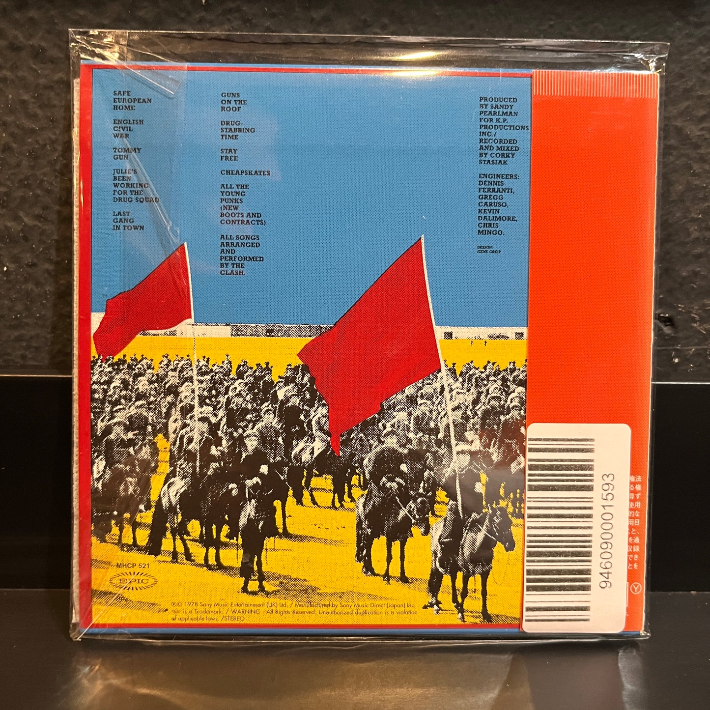 Used CD: The Clash "Give 'Em Enough Rope" CD (2004 Japanese Mini Album Replica)