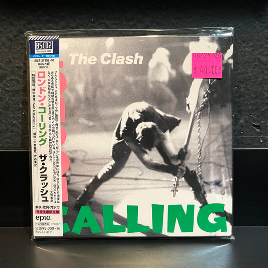 Used CD: The Clash "London Calling" 2xCD (2019 Japanese Mini Album Replica)