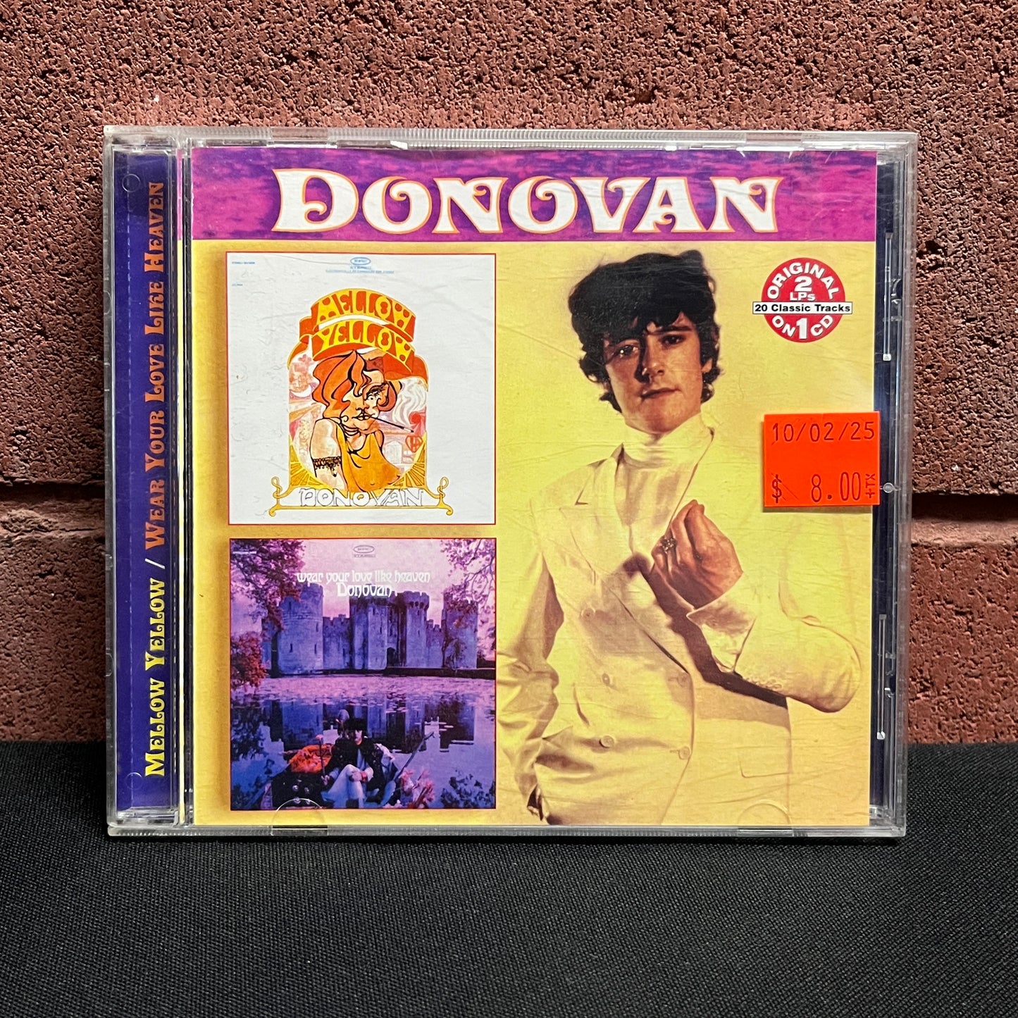 Used CD: Donovan "Mellow Yellow / Wear Your Love Like Heaven" CD