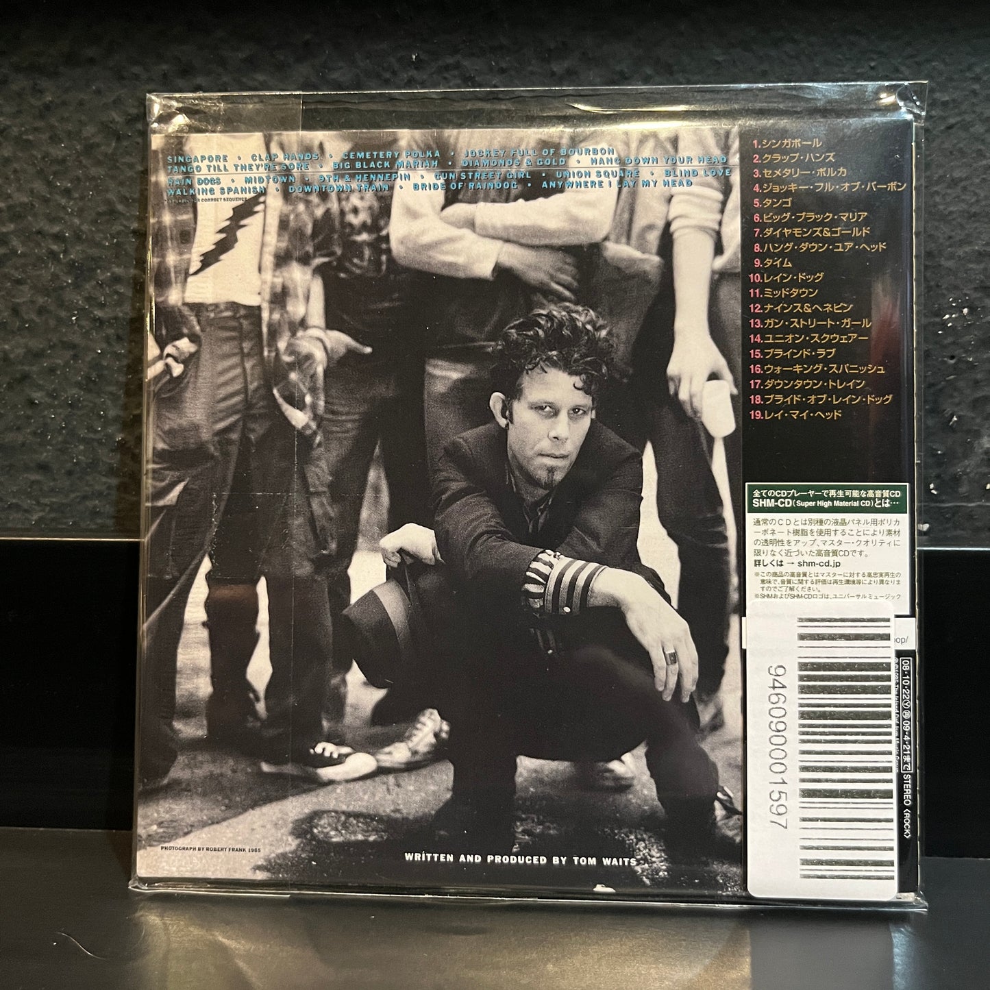 Used CD: Tom Waits "Rain Dogs" CD (2008 Japanese Mini Album Replica)