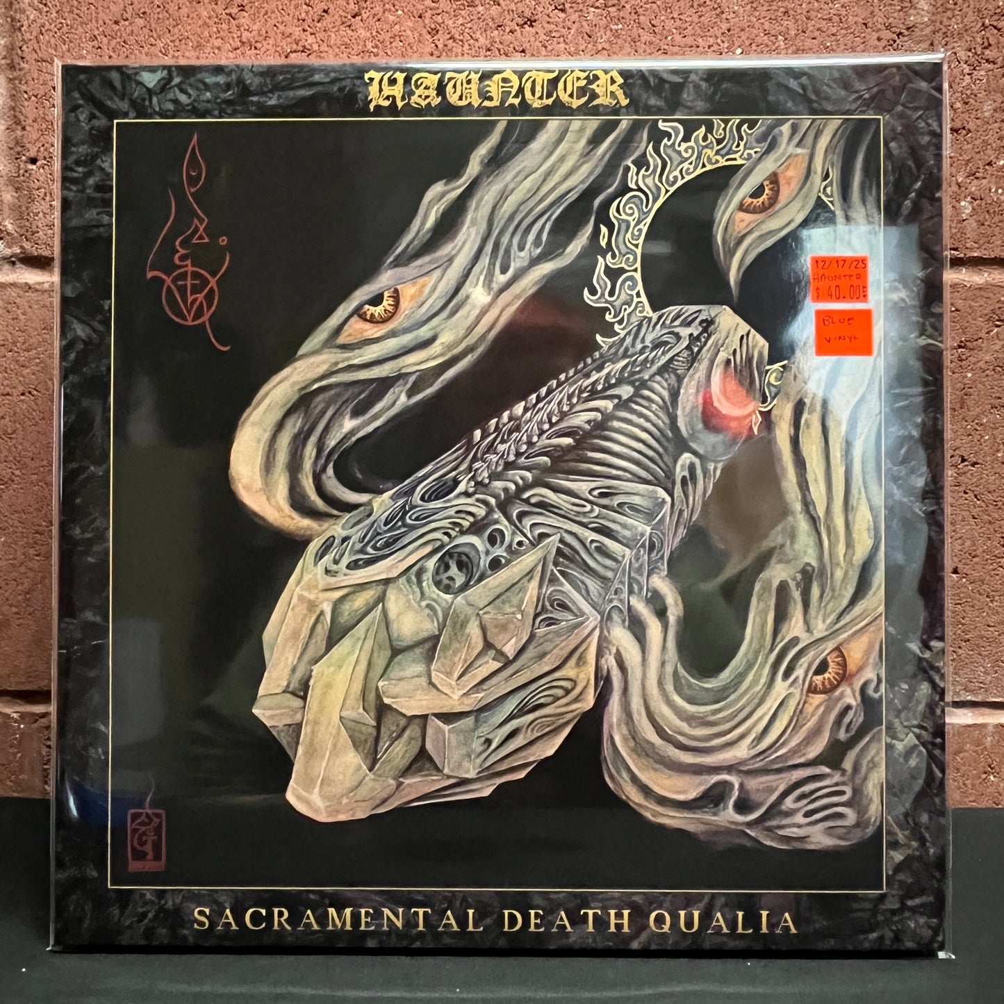 Used Vinyl: Haunter "Sacramental Death Qualia" LP (Clear blue vinyl)