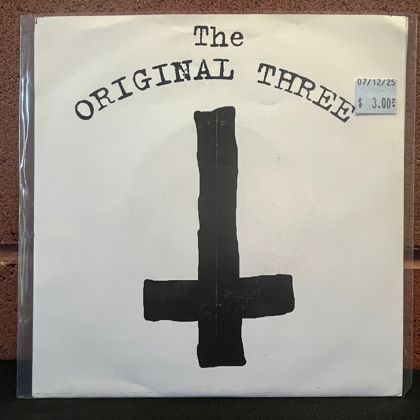Used Vinyl: The Original Three "At A Loss" 7"