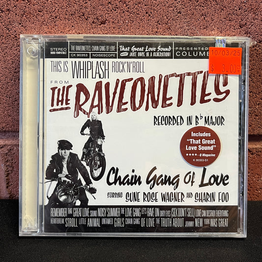 Used CD: The Raveonettes "Chain Gang Of Love" CD