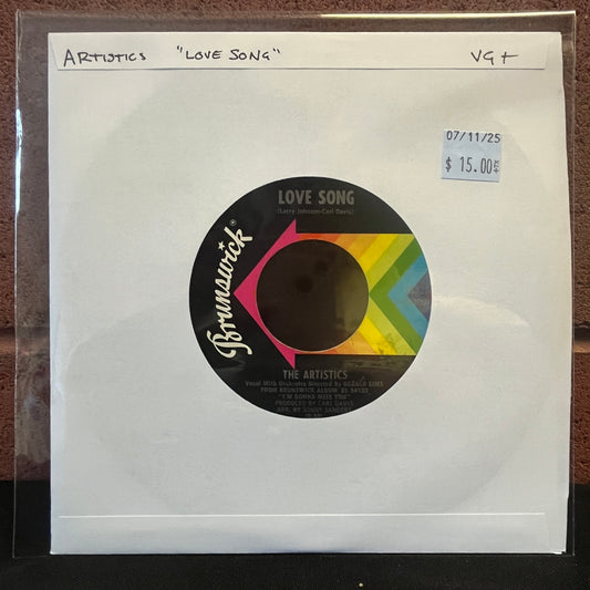 Used Vinyl: Artistics "Love Song" 7"