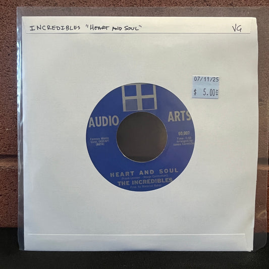 Used Vinyl: Incredibles "Heart and Soul" 7"