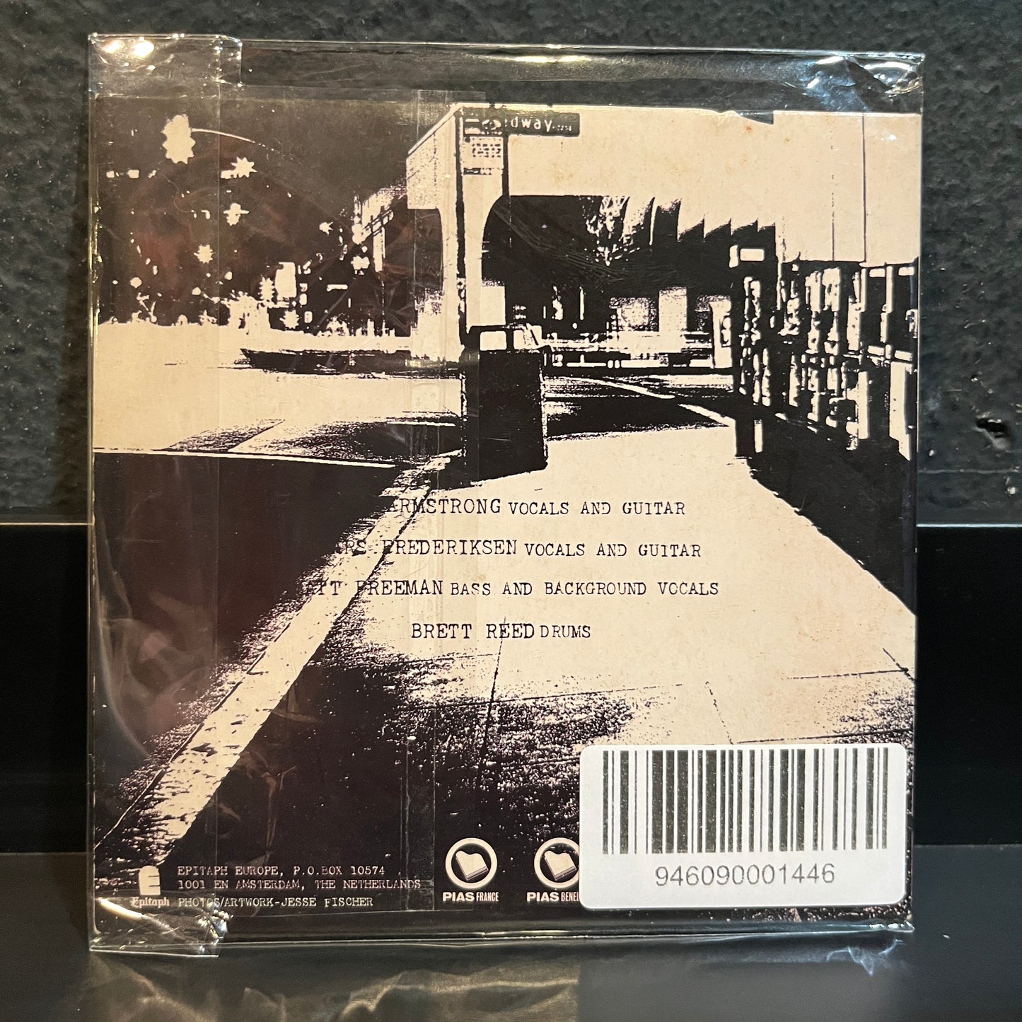 Used CD: Rancid "Time Bomb" CD Single (1995 France & Benelux Press)