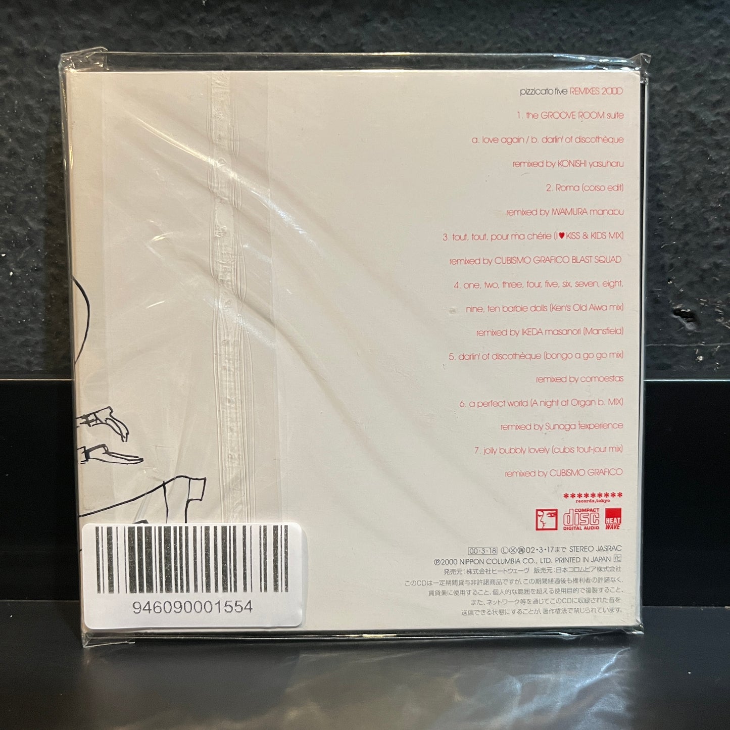 Used CD: Pizzicato Five "Remixes 2000" CD (2000 Japanese Press)