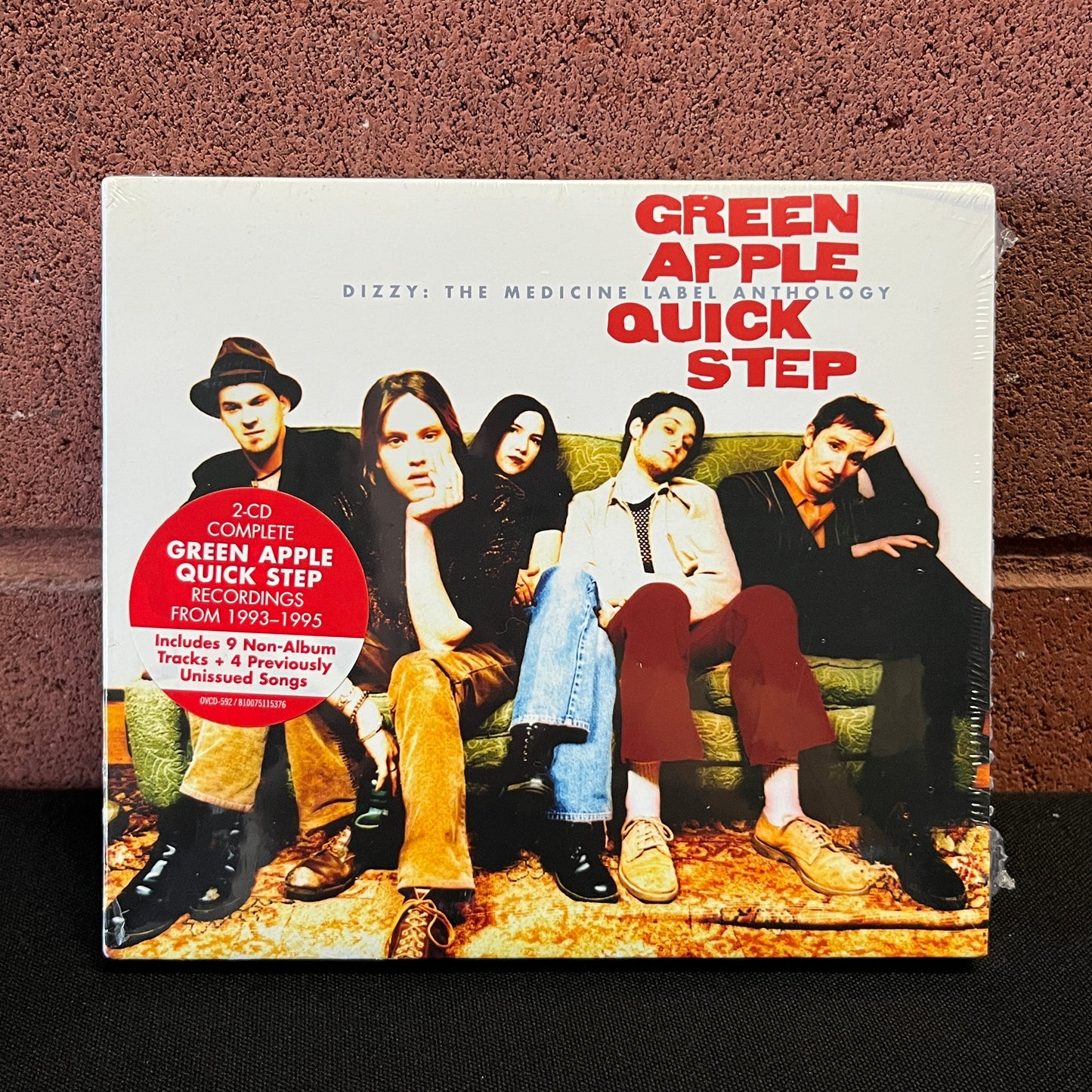 Used CD: Green Apple Quick Step "Dizzy: The Medicine Label Anthology" 2xCD